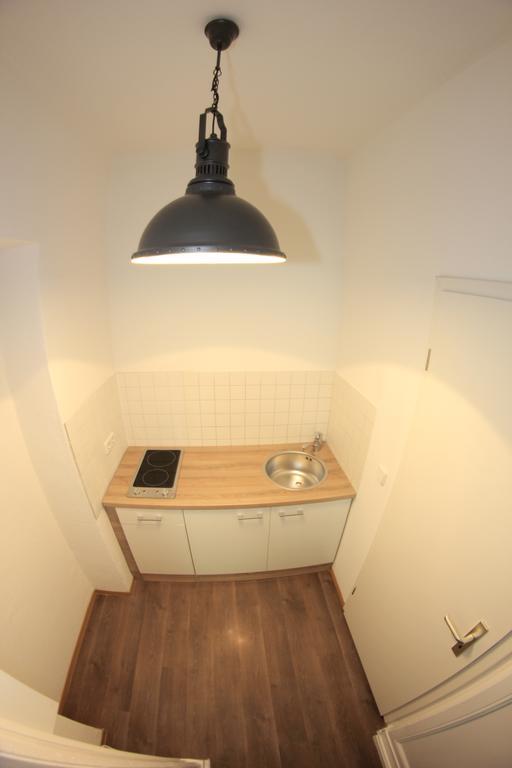 Schlafraum Apartment Berlin Exterior foto